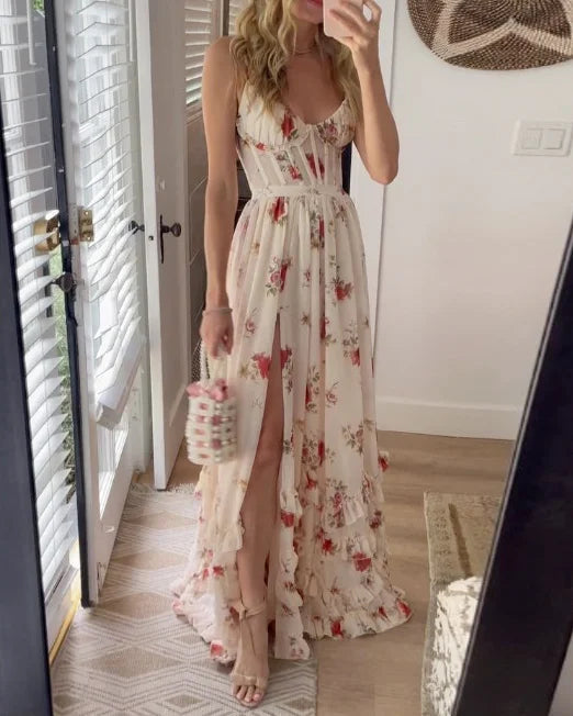 Scarlett™ | Romantiskt blommigt klänning