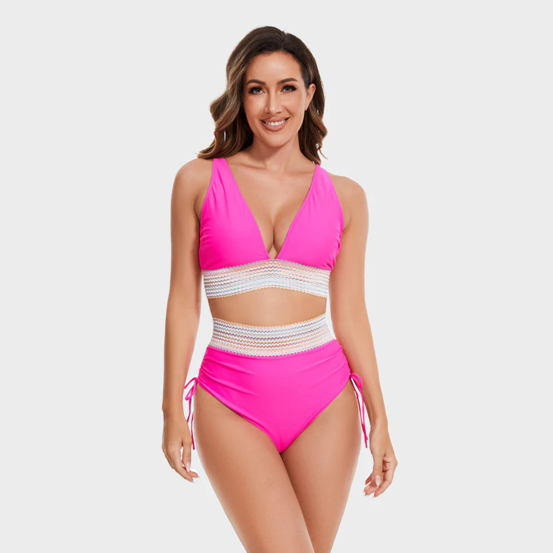 Noor - Höga bikini-set