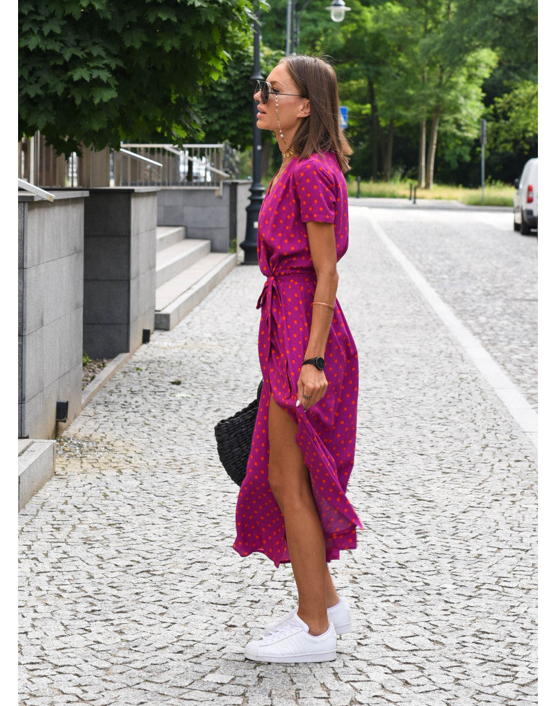 Charlotte™ | Elegant omlottklänning