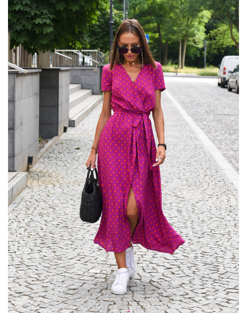 Charlotte™ | Elegant omlottklänning