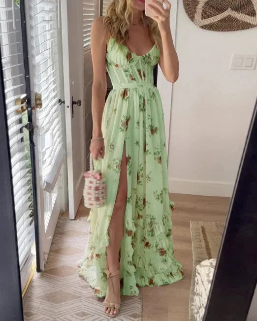 Scarlett™ | Romantiskt blommigt klänning