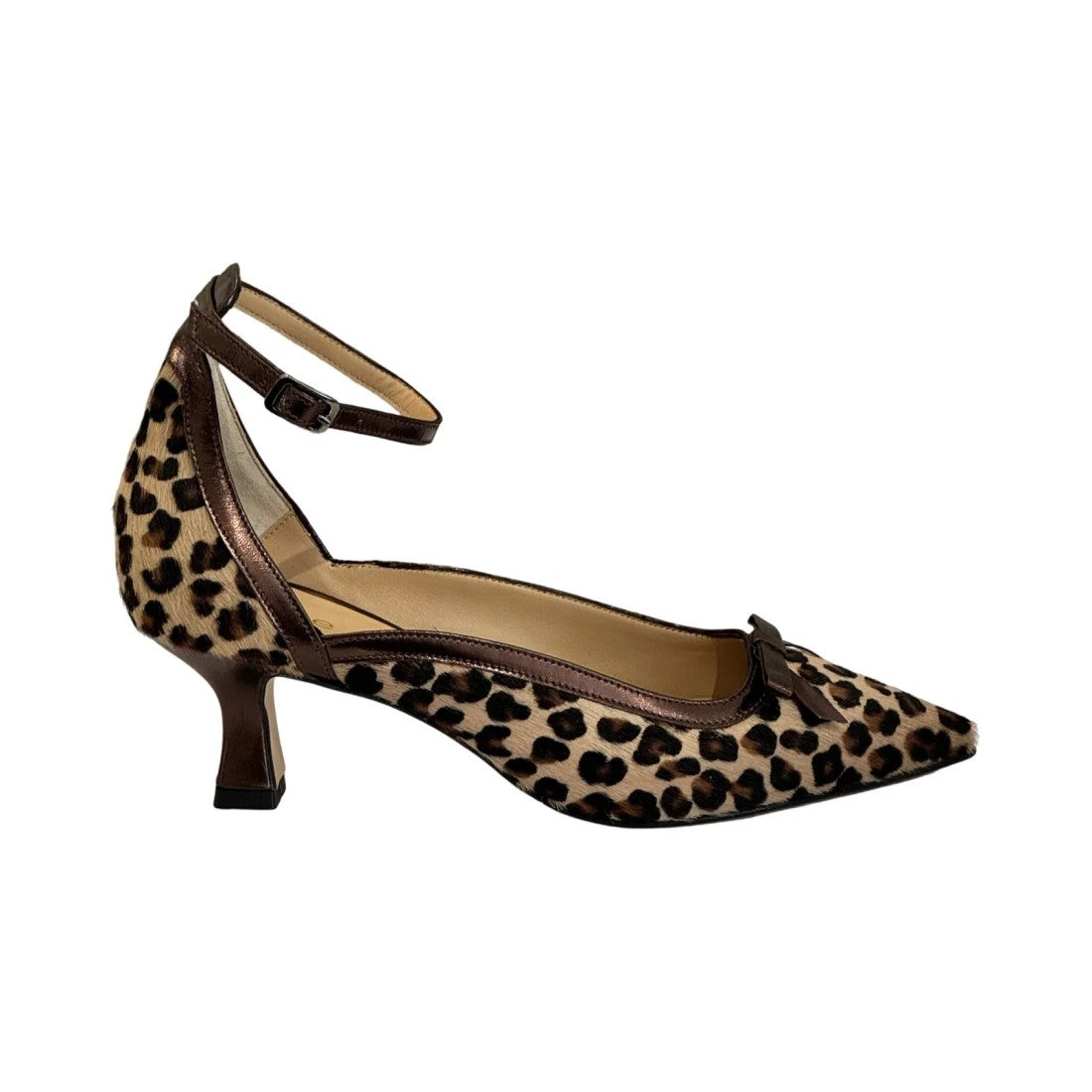 LEOPARDMÖNSTER DECOLLETE