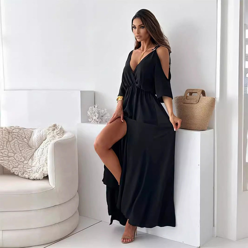Olivia™ | Elegant maxiklänning med slits