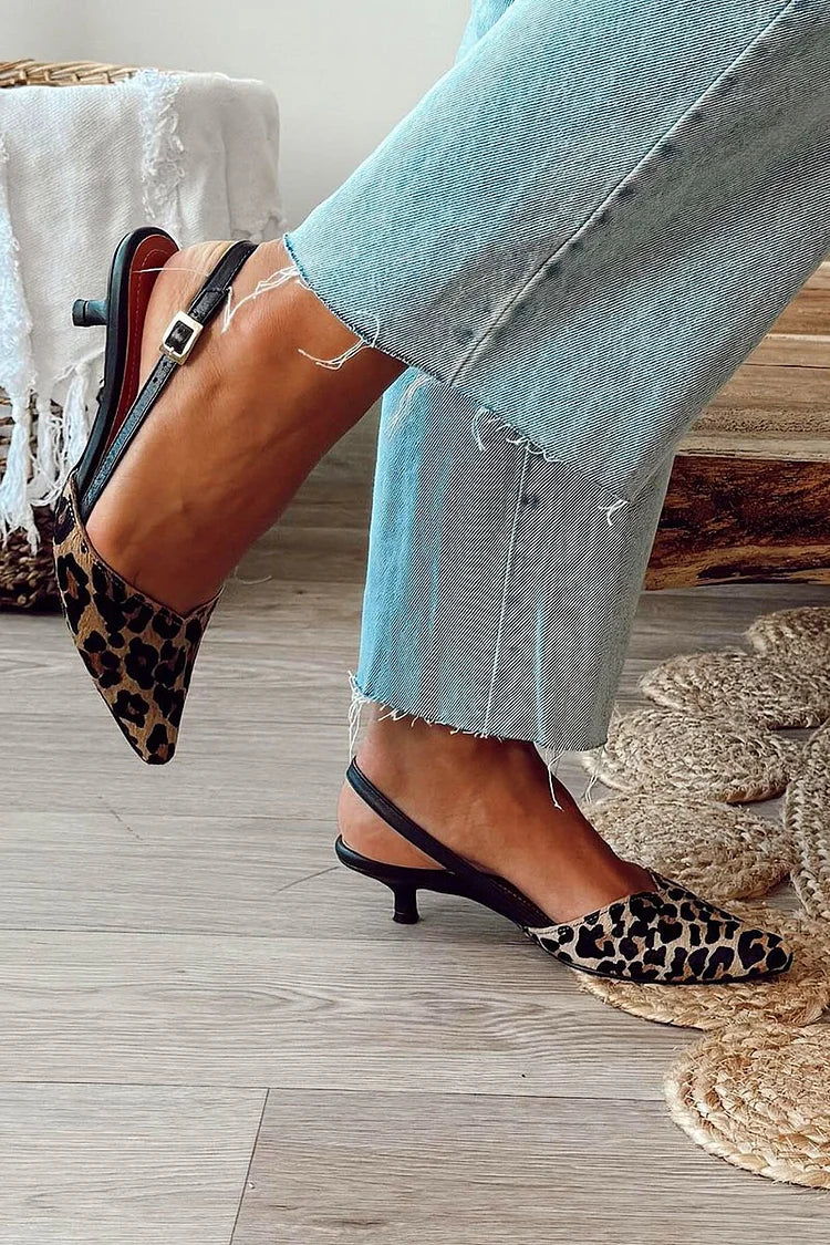 TIERDRUCK SLINGBACK