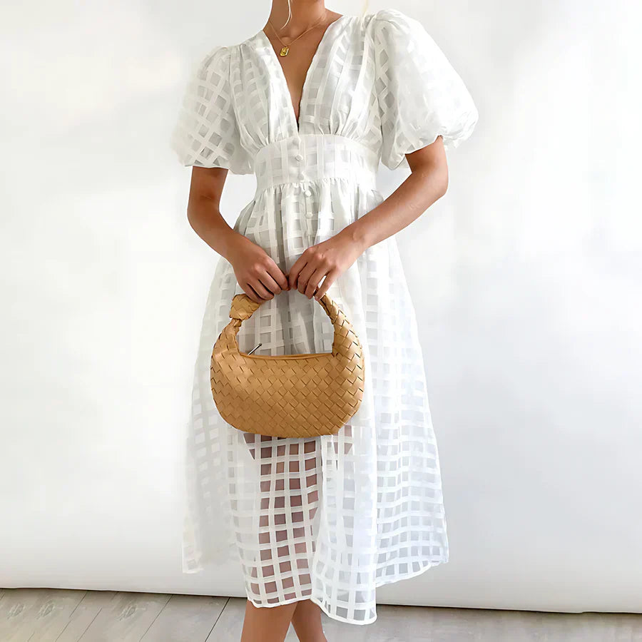 Sophia™ | Romantiskt Midi-klänning