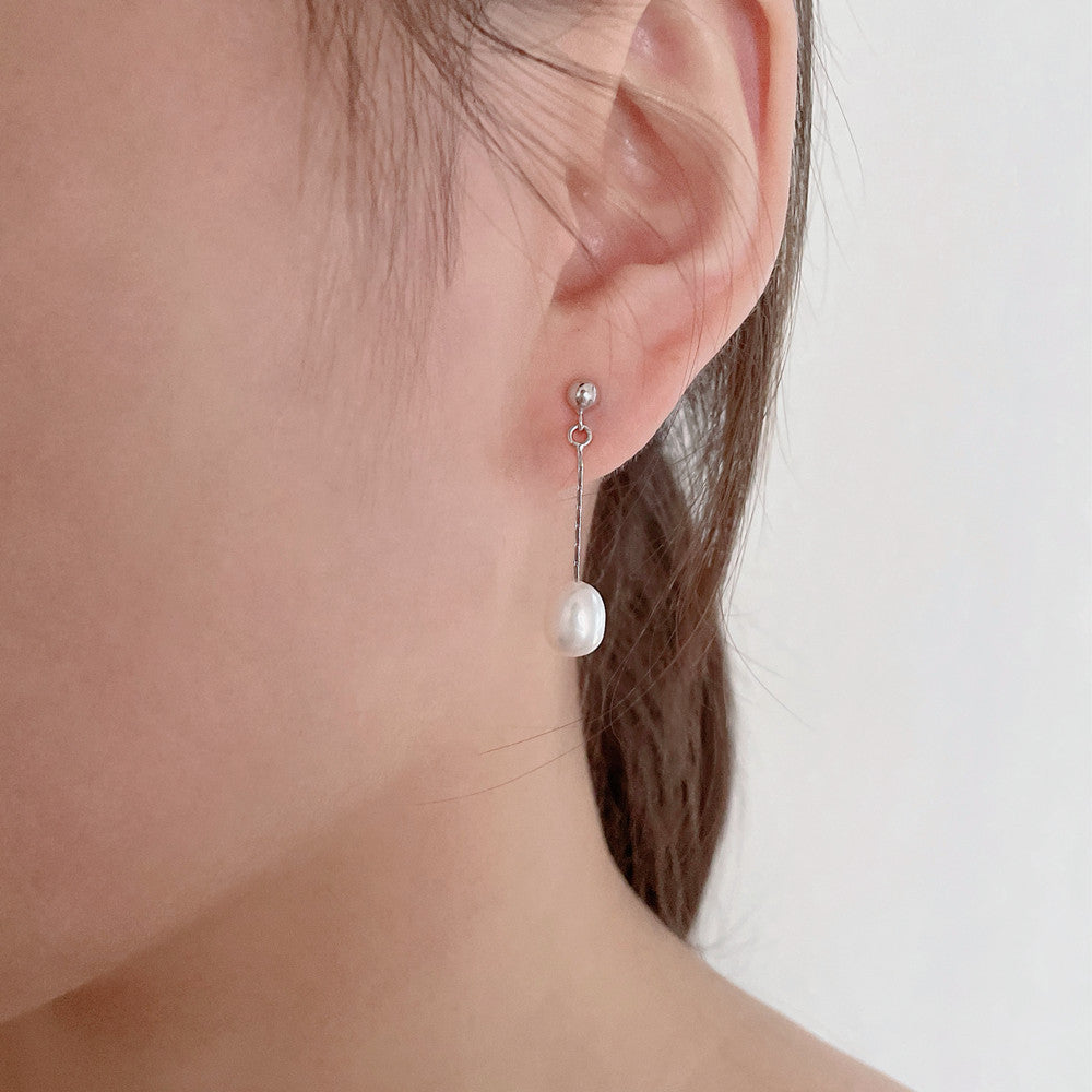Örhängen med Elegant Pärla