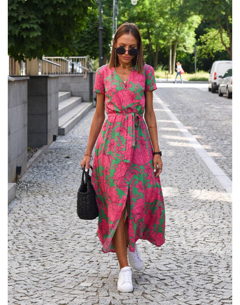 Charlotte™ | Elegant omlottklänning