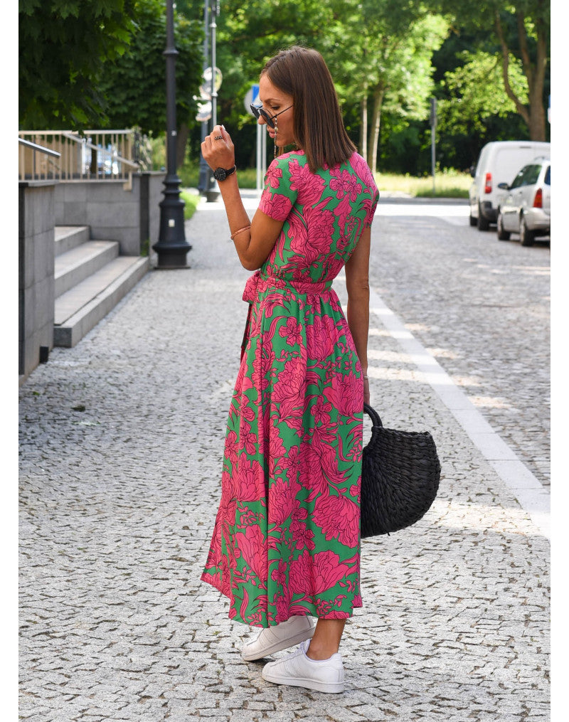Charlotte™ | Elegant omlottklänning