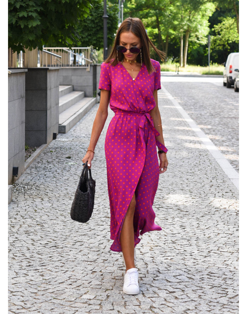 Charlotte™ | Elegant omlottklänning