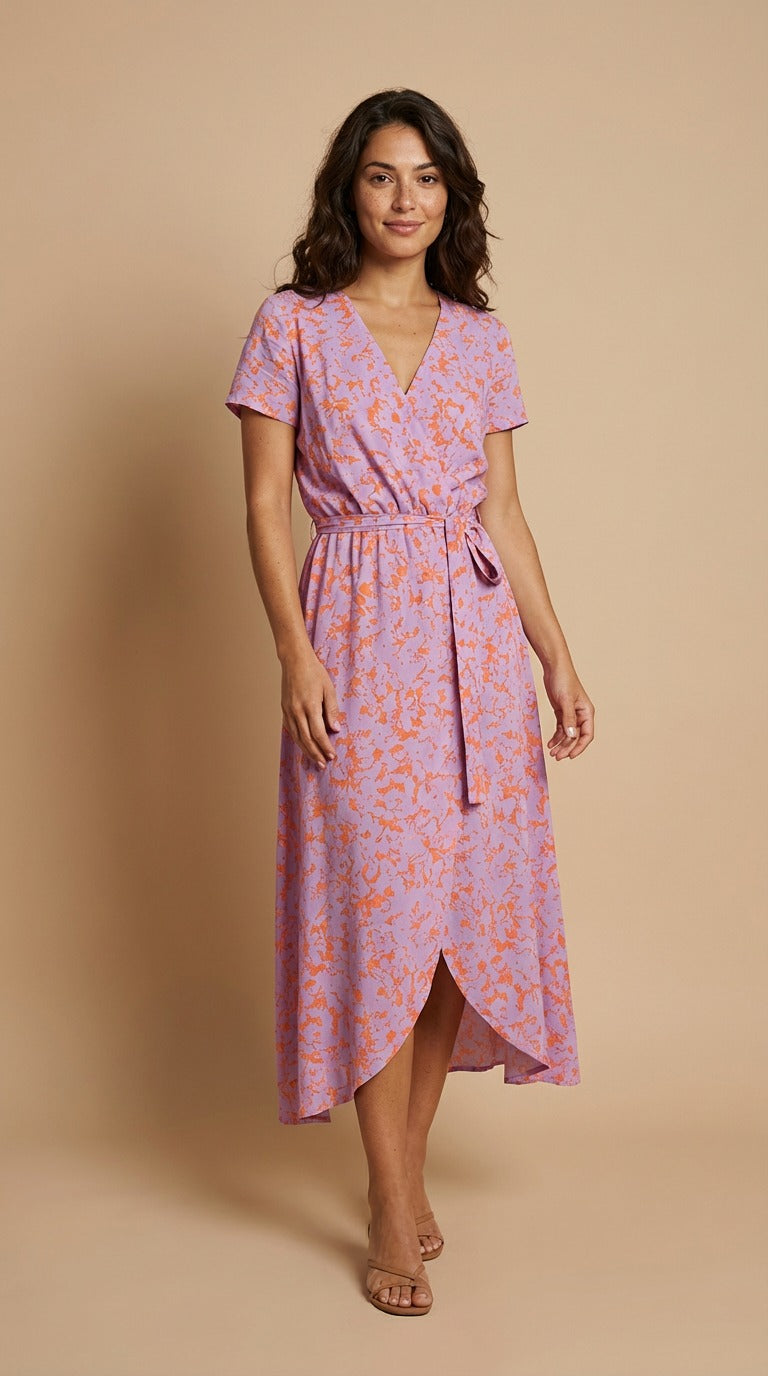 Charlotte™ | Elegant omlottklänning