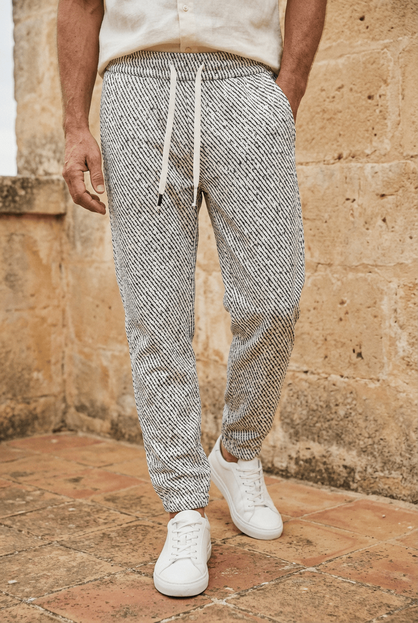 Düsseldorf – Bekväma Tapered Joggingbyxor
