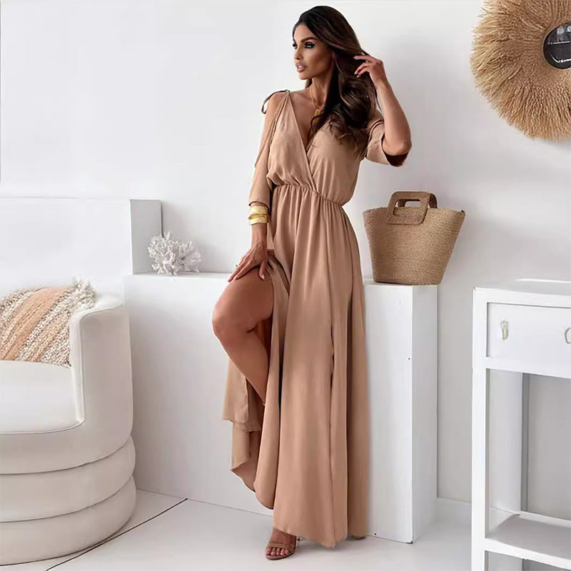 Olivia™ | Elegant maxiklänning med slits
